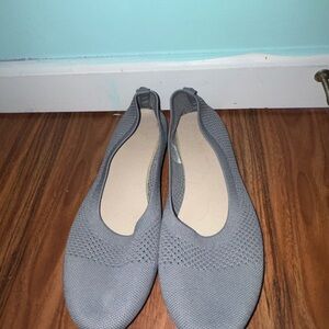 Danskin Women's Gray Knit Loafers